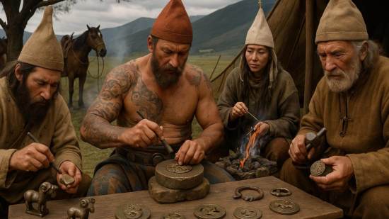 Hallan en una tumba congelada el arte escita más antiguo jamás encontrado