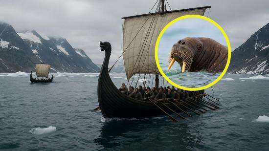 El ADN de morsas revela posibles encuentros entre vikingos e inuit en el Ártico hace más de 900 años