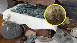 Hallan en Florida más de 1.000 monedas de la Flota de Indias de 1715