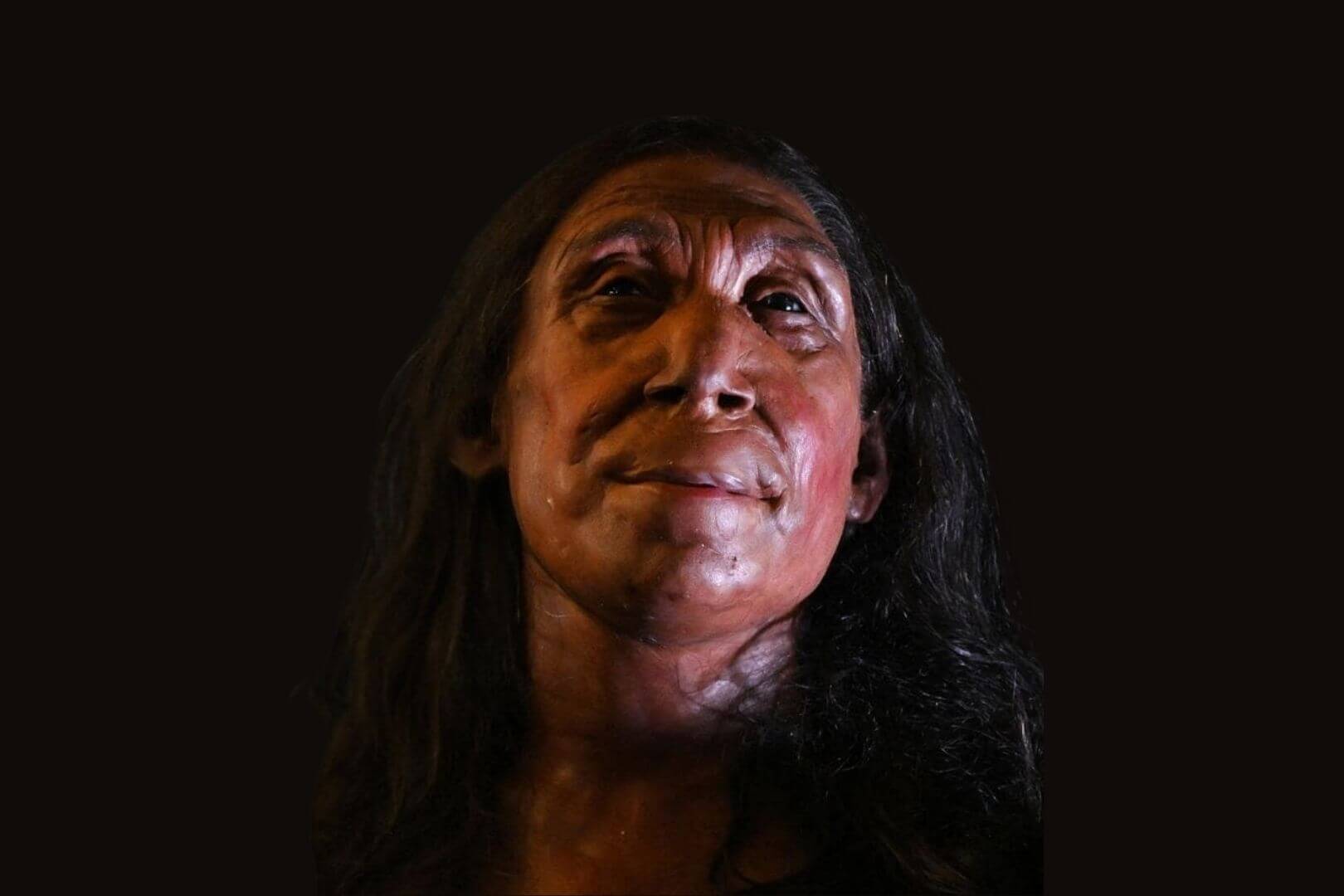 El rostro reconstruido de una mujer neandertal de hace 75.000 años