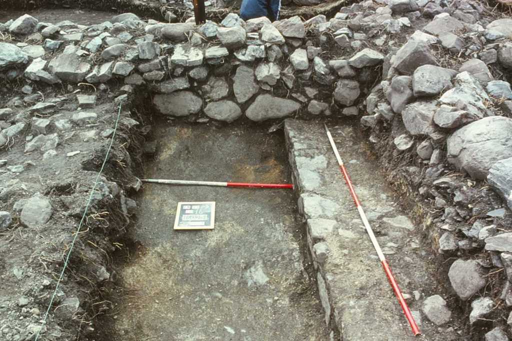 Ruinas del antiguo castillo de Finlaggan