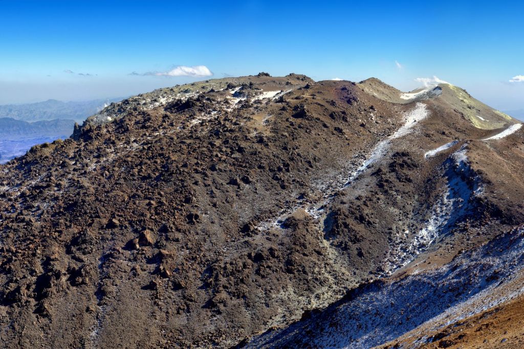 Descubren actividad en un volcán 'extinto' en Irán