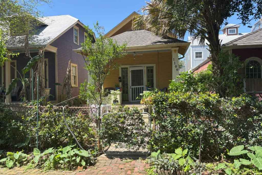 La vivienda de Santoro en el barrio de Carrollton, en Nueva Orleans