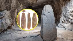 Figurilla incisa del Mesolítico