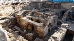 Un equipo de investigación halla una basílica de la época de Constantino bajo las catacumbas de San Calisto en Roma