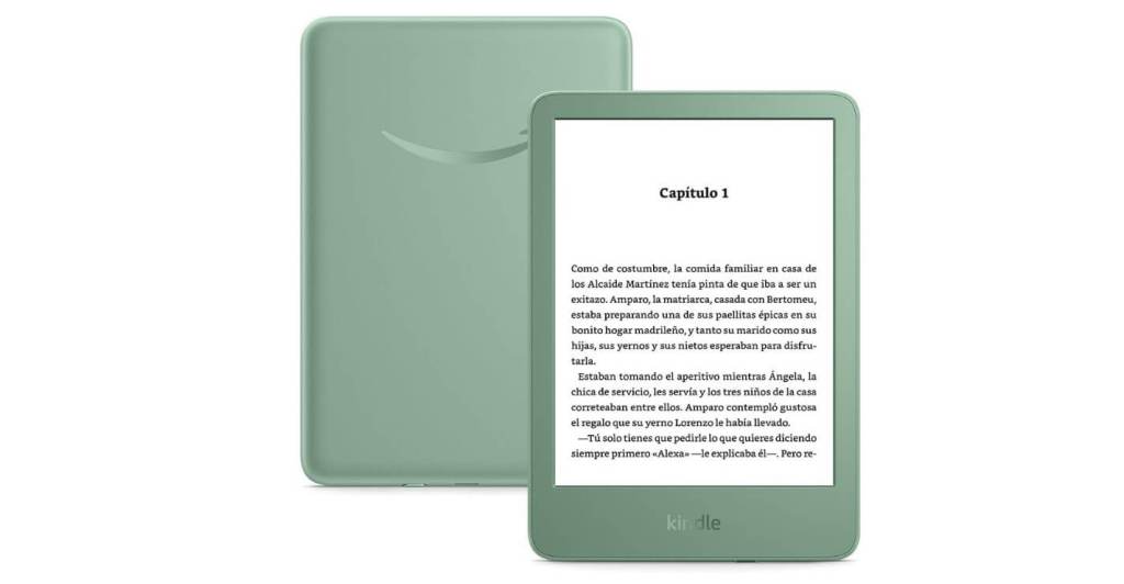 Amazon Kindle verde