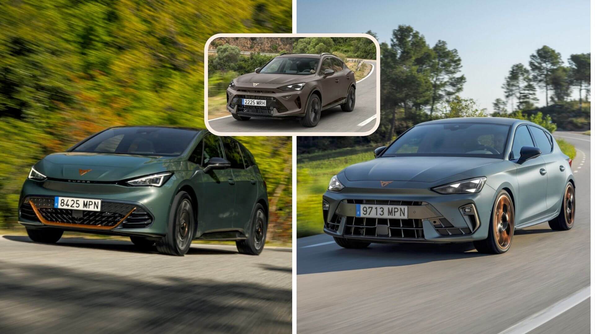 CUPRA León, Formentor y Born: 5 estrellas Euro NCAP 2025