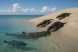 Un hallazgo científico afina la historia evolutiva: revelan cuántas veces reptiles y mamíferos regresaron al mar y cómo se repitió el mismo patrón durante millones de años