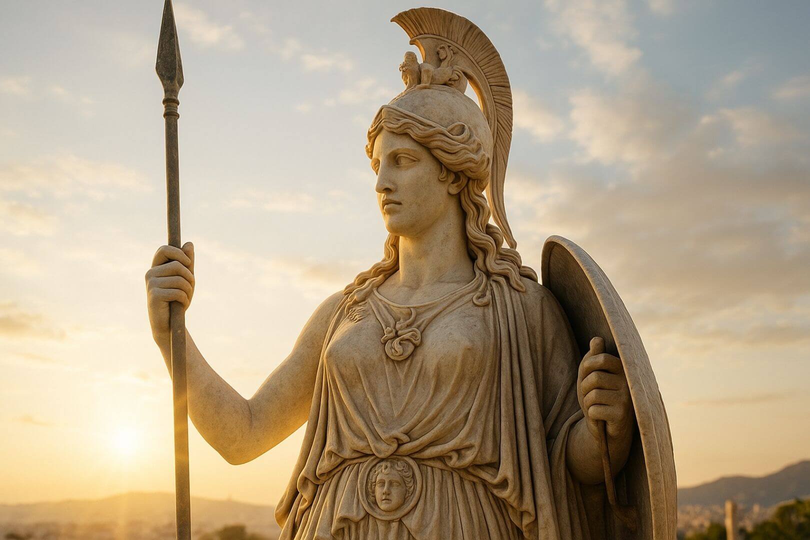 La diosa de la estrategia y el conocimiento sigue guiando los pasos del arte, la justicia y la reflexión crítica