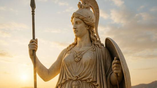 La diosa de la estrategia y el conocimiento sigue guiando los pasos del arte, la justicia y la reflexión crítica