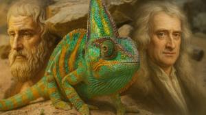El misterio del camaleón que intrigó a Newton y Aristóteles por fin tiene respuesta