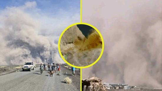 Estalla en Etiopía un volcán dormido desde hace 12.000 años