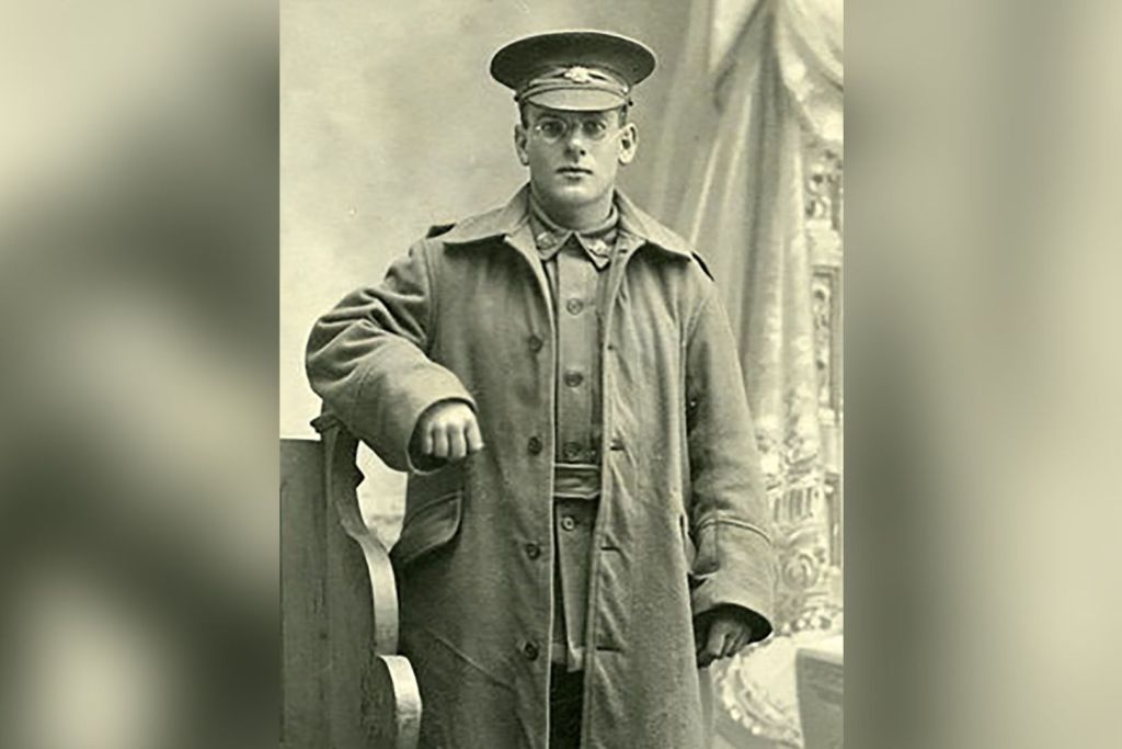 Malcolm Alexander Neville, un joven soldado australiano de 28 años, perdió la vida en combate en Francia en abril de 1917