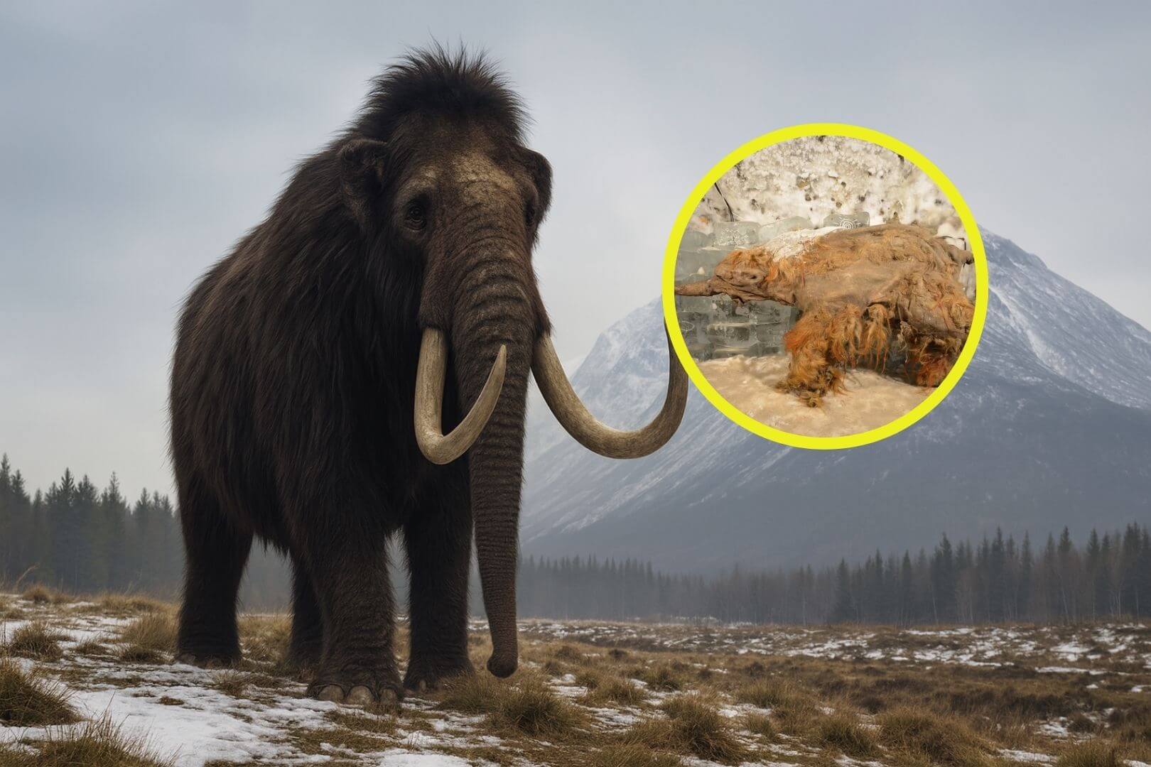 Descubren en un mamut lanudo el ARN más antiguo de la historia