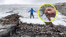 El hielo revela un sistema de caza masiva de hace 1.500 años en Noruega