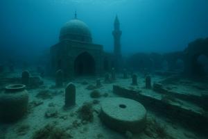 Arqueólogos descubren bajo un lago una impresionante ciudad medieval 