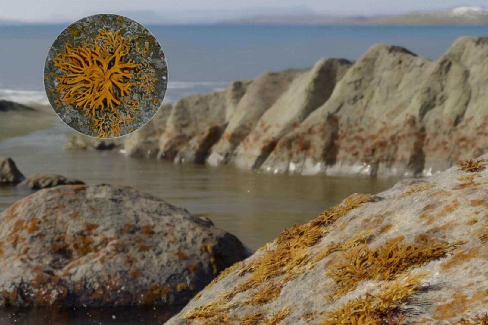 Un líquen fósil del Devónico revela que la vida en tierra firme comenzó con una alianza entre hongos y algas