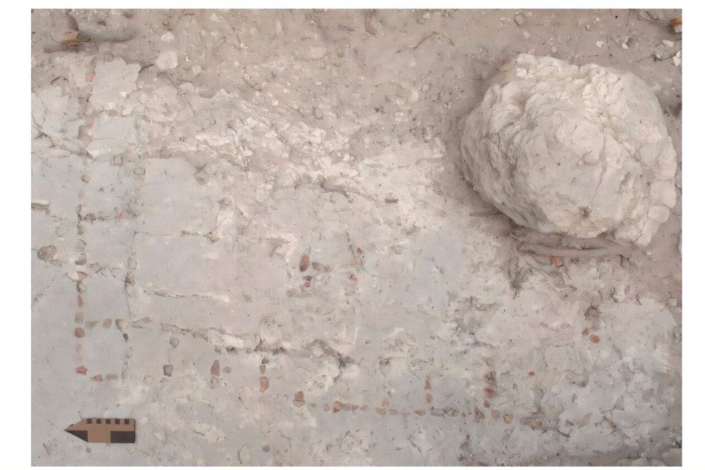 Durante unas excavaciones en Naachtun, Guatemala, arqueólogos descubrieron un tablero de patolli único, elaborado como un mosaico con fragmentos de cerámica incrustados cuidadosamente en mortero fresco