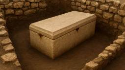 Así pudo lucir el sarcófago romano de una joven aristócrata en el momento de su entierro hace 1.700 años, rodeada de monedas, objetos de vidrio y tejidos con hilos de oro, según las evidencias halladas en el yacimiento de Aquincum, actual Budapest