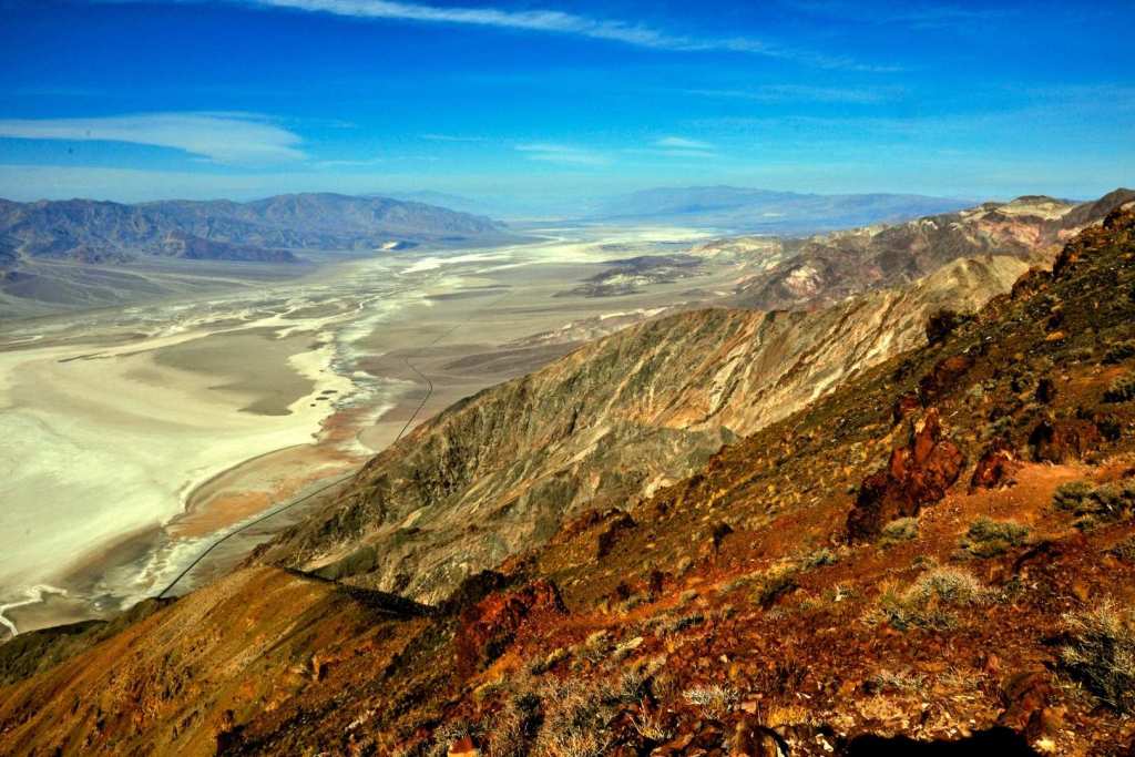 El Valle de la Muerte es uno de los lugares más calurosos del planeta, donde pocas plantas logran sobrevivir