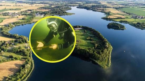 Arqueología en el lago de Ledpica