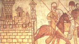 pintura anónima del siglo XII. Obra de autor desconocido