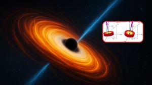 Lo que acaban de ver junto a un agujero negro confirma algo que Einstein predijo hace más de un siglo