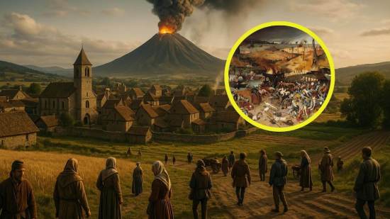 Una erupción volcánica podría haber actuado como detonante de la devastadora peste negra que arrasó Europa