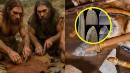 Los neandertales empleaban huesos de reno para despellejar animales y elaborar prendas de cuero
