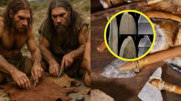 Los neandertales empleaban huesos de reno para despellejar animales y elaborar prendas de cuero