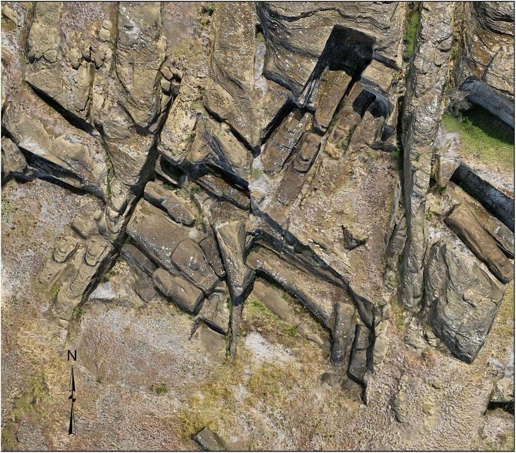 El modelo 3D de alta resolución permite trazar con precisión los límites entre talleres. Crédito: PLOS ONE.